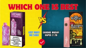 Lost Mary MO 5000 vs Exodus Mushy Vapes 2.2G