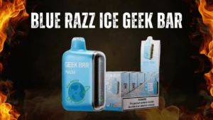 blue razz ice geek bar